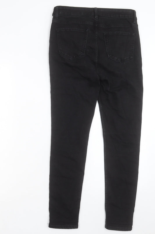 Womens UK Size 30 in Marks and Spencer Regular Fit Skinny Black Jeans