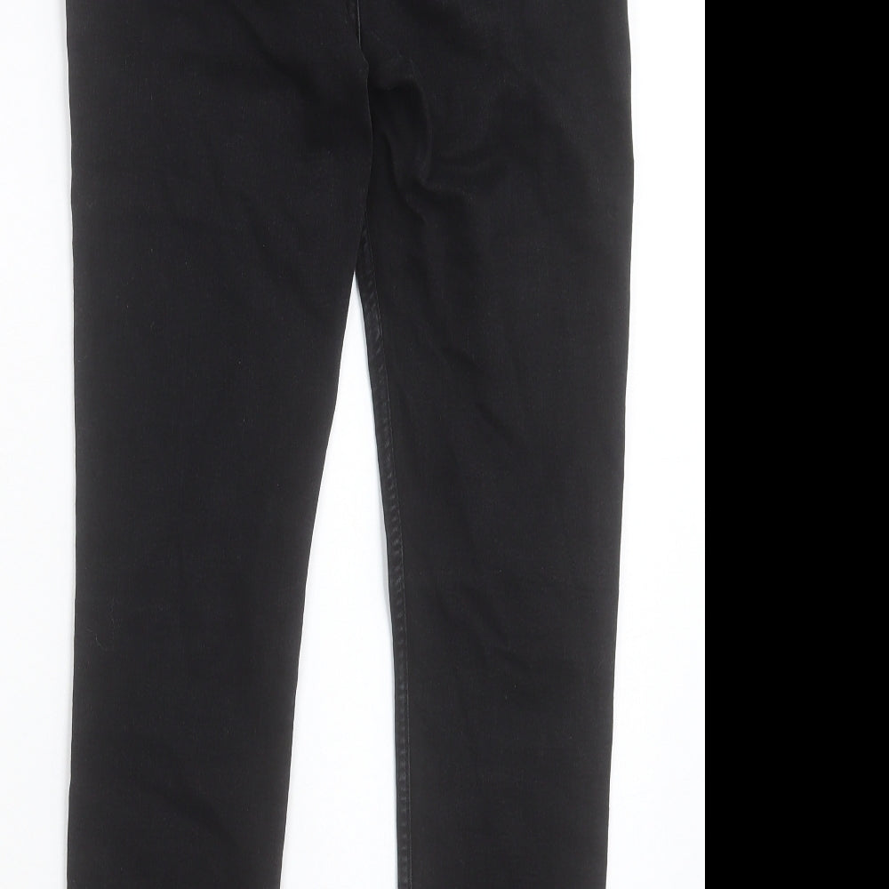 Womens UK Size 30 in Marks and Spencer Regular Fit Skinny Black Jeans