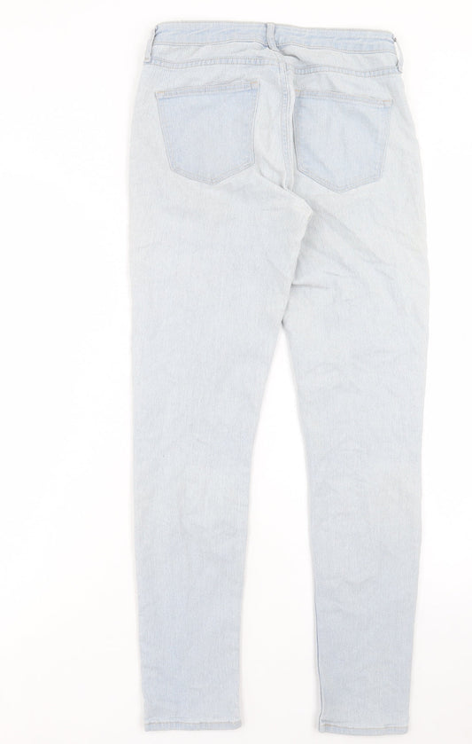 Womens UK Size 26 in H&M Regular Fit Skinny Blue Jeans