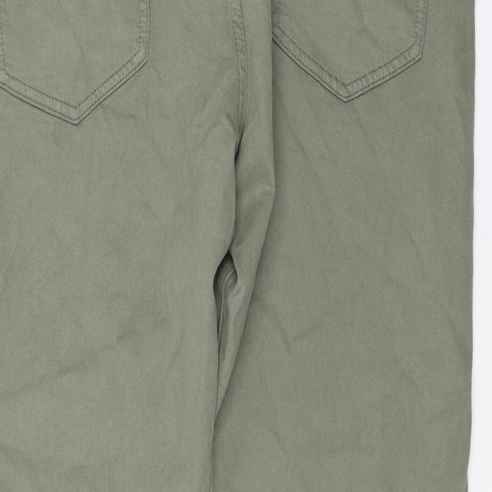 Womens UK Size 40 in Marks and Spencer Regular Fit Skinny Green Jeans