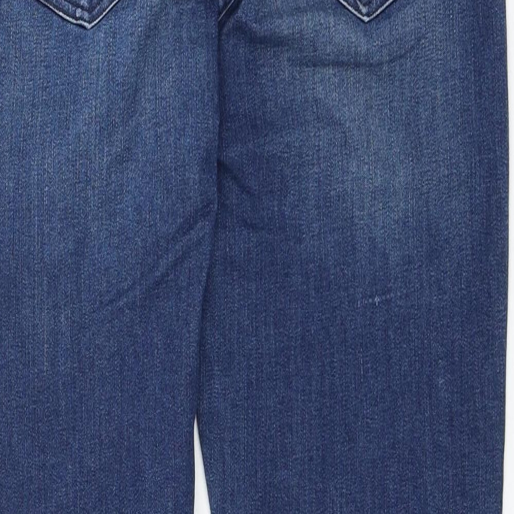 Womens UK Size 33 in H&M Regular Fit Skinny Blue Jeans