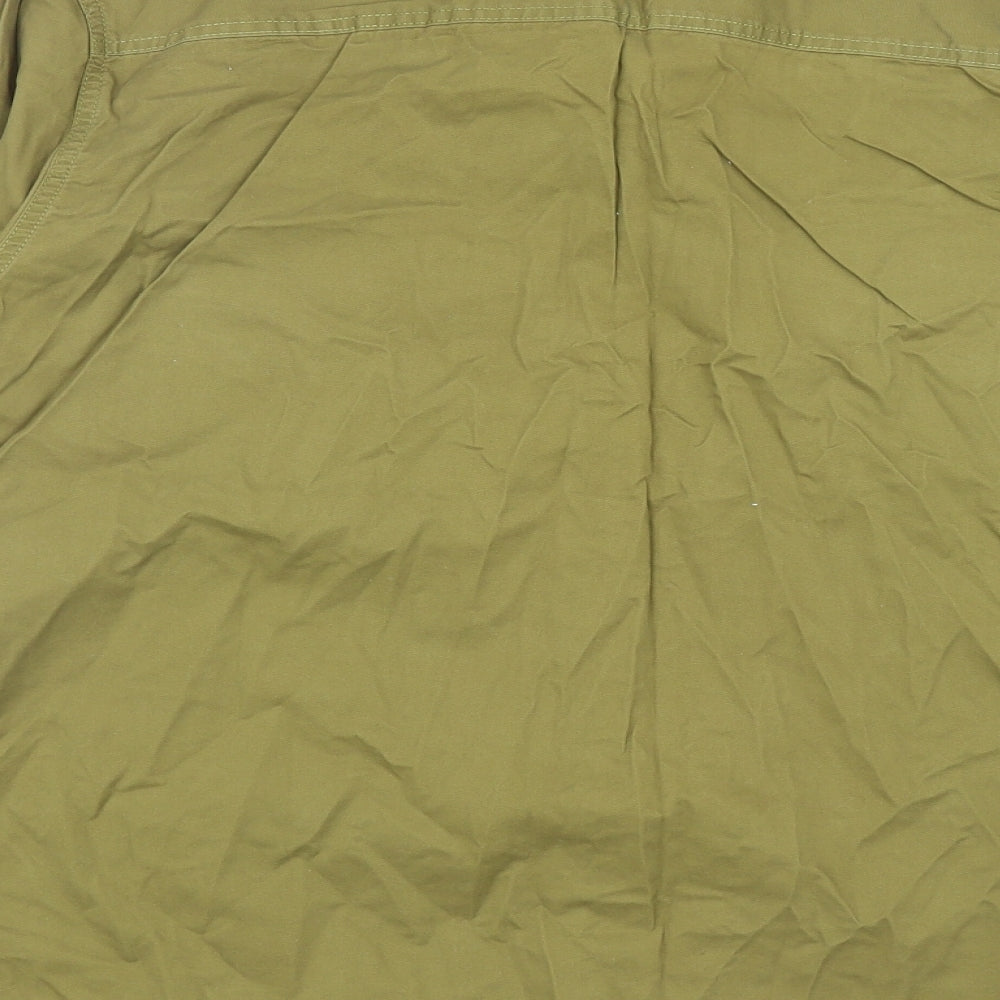 Avenue Womens Green Jacket Size 2XL Button - Shirt Jacket