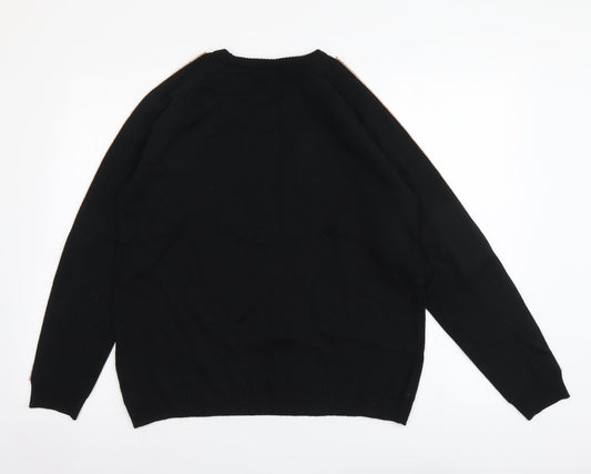 Womens UK Size 14 Atmosphere Black Pullover Jumper