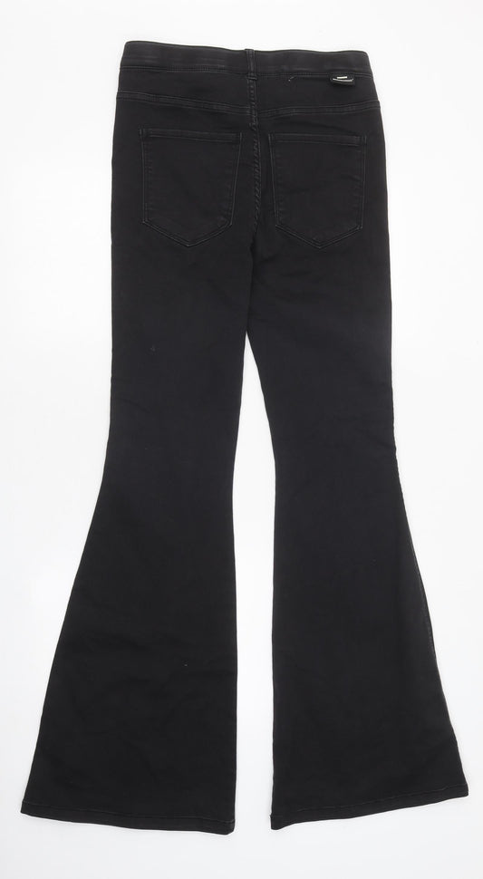 NEXT Womens Black 100% Cotton Skinny Jeans Size 32 in L37 in Regular Zip