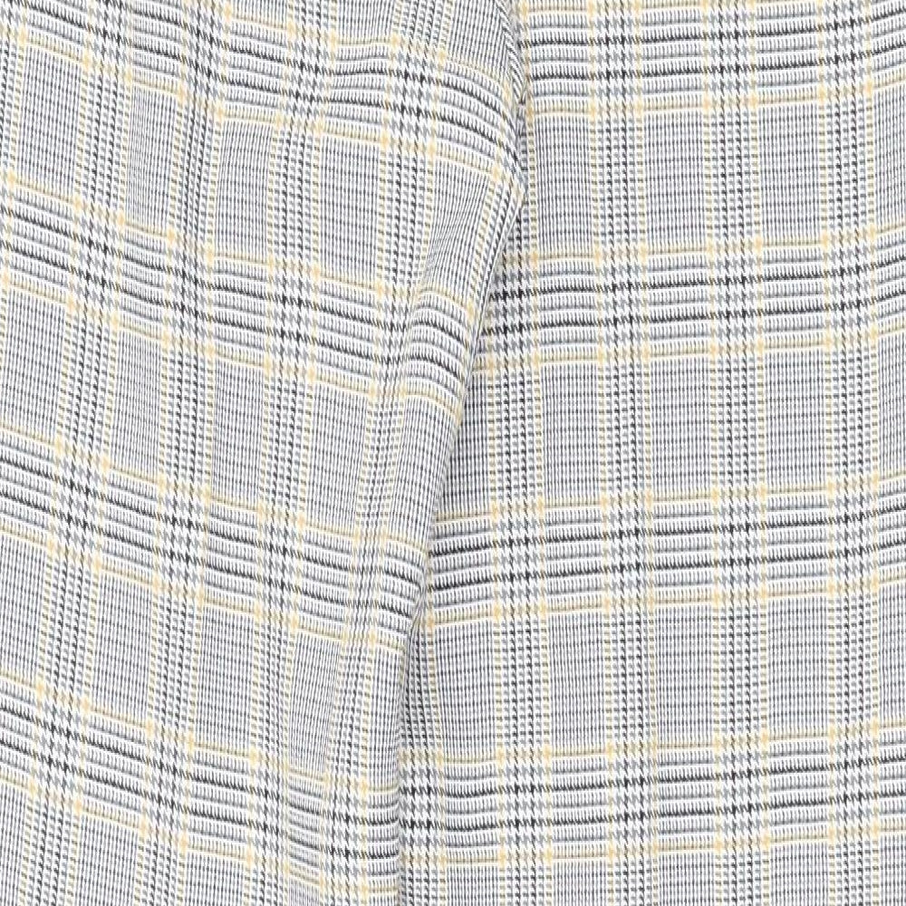 Womens UK Size 8 Dorothy Perkins Regular Fit Grey Trousers