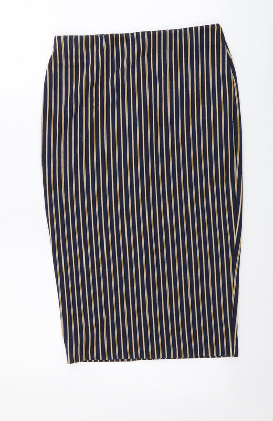 Womens UK Size S Zara Bandage Jersey Skirt