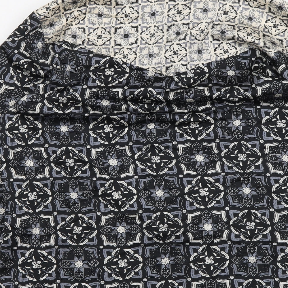 Womens UK Size 10 NEXT Multicoloured Basic Button-Up