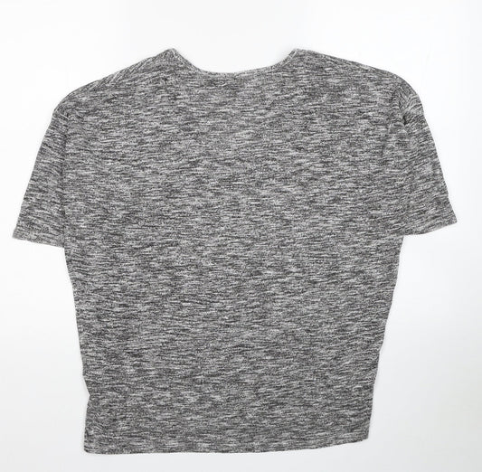 Womens UK Size S New Look Grey Pullover Jumper