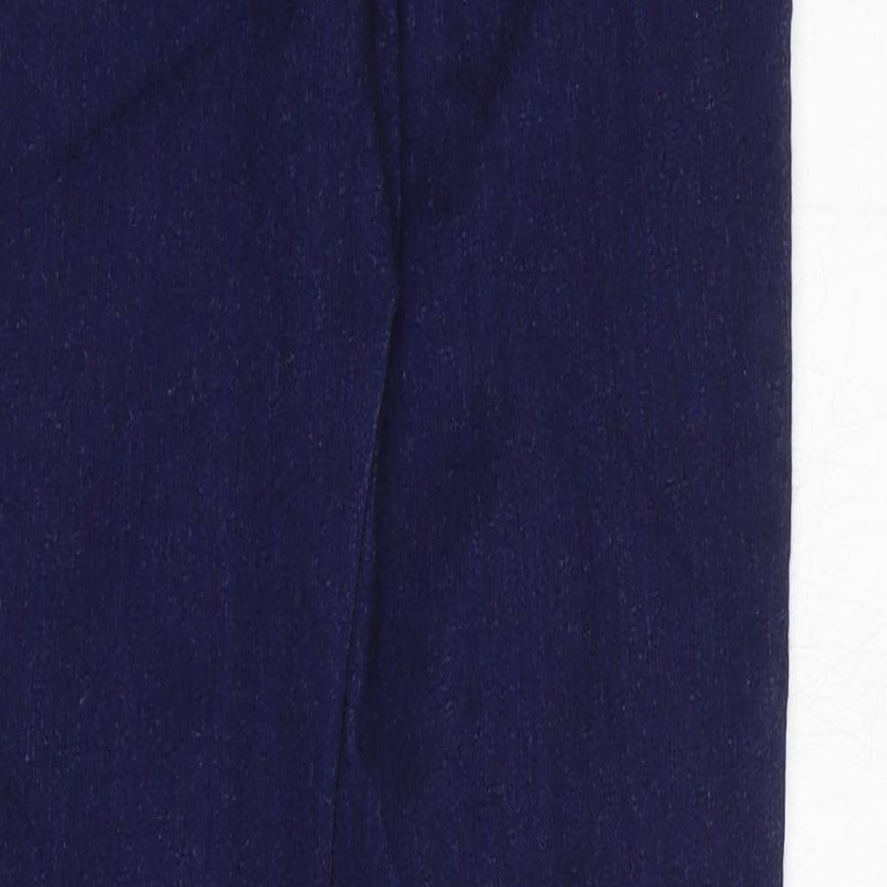 Replay Womens Blue Cotton Skinny Jeans Size 27 in L26 in Regular Zip