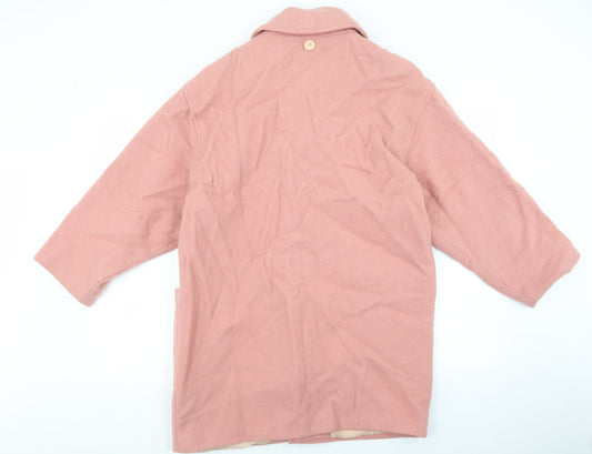 Womens UK Size 12 David Barry Pink Pea Coat