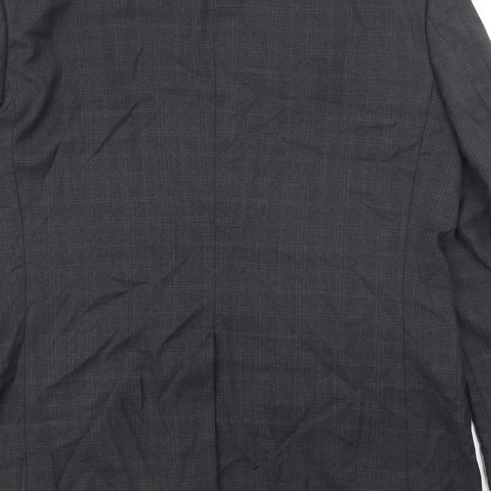 Mens UK Size 42 Marks and Spencer Regular Grey Suit Jacket