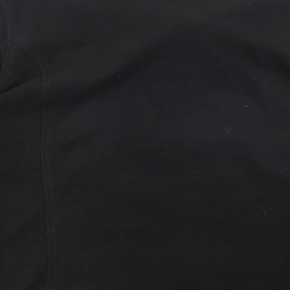 Womens UK Size L Preworn Black Quilted Coat