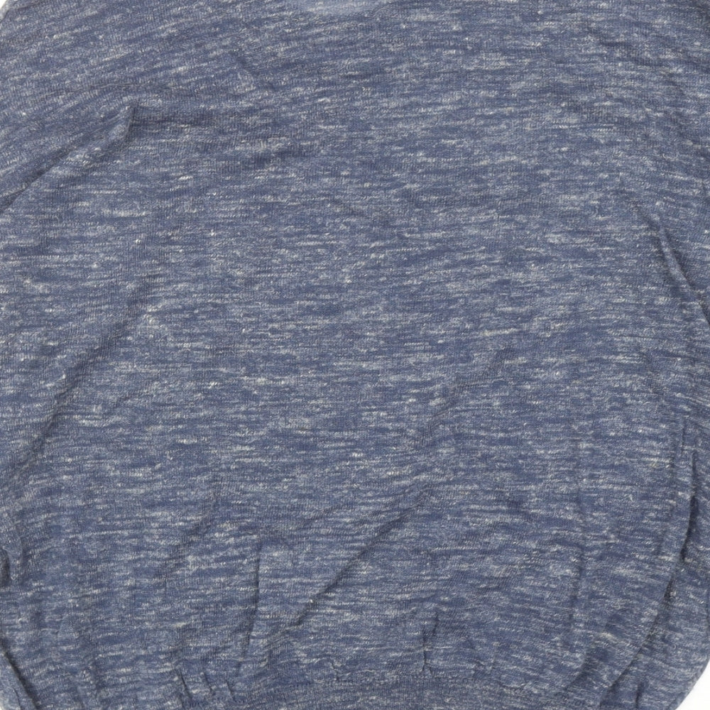 Womens UK Size S Zara Blue Pullover Jumper