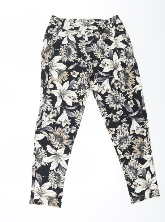 Womens UK Size 8 Wallis Regular Fit Jegging Multicoloured Trousers