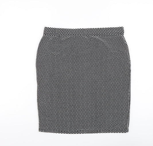 Womens UK Size 12 M&Co Straight & Pencil Jersey Skirt