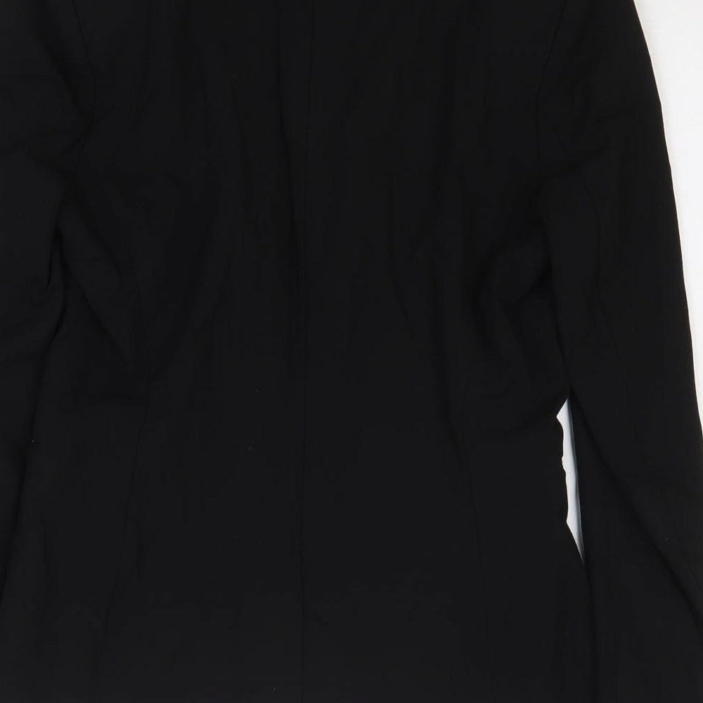 Womens UK Size 10 H&M Black Jacket