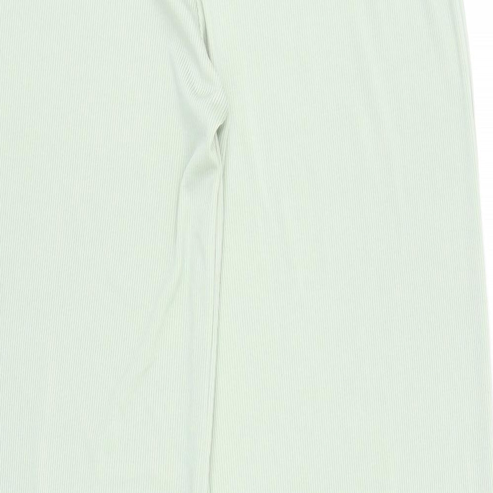 Womens UK Size 8 Stylewise Regular Fit Green Trousers