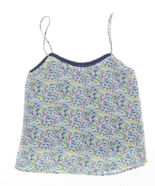 Womens UK Size S Mango Multicoloured Camisole Tank