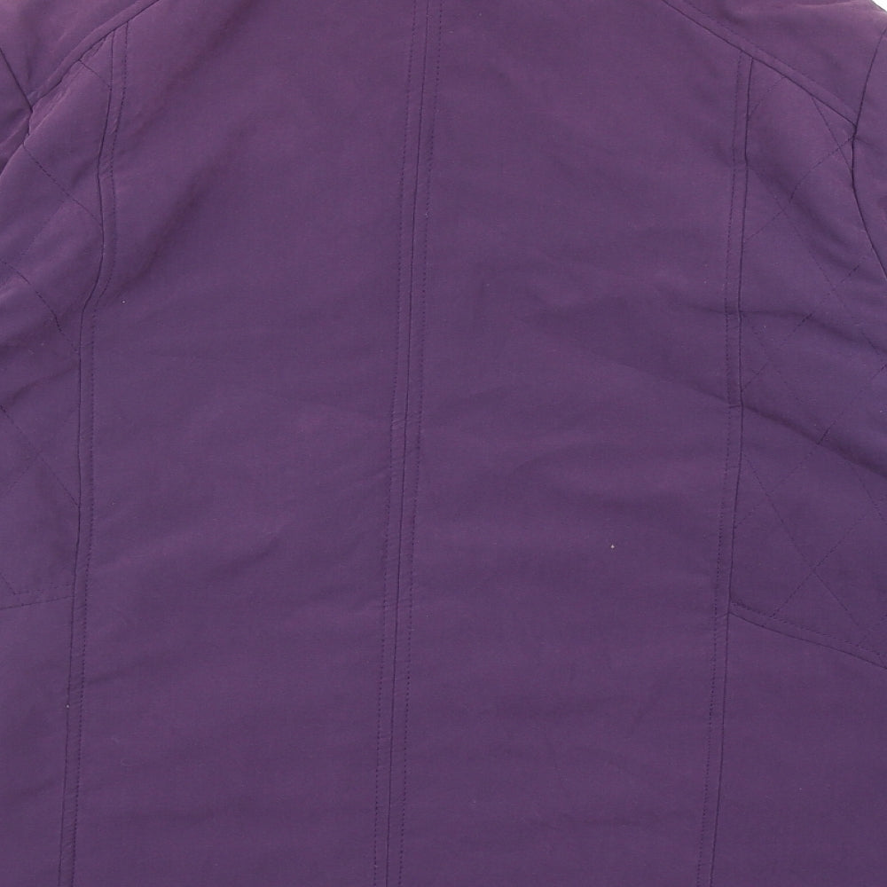 Womens UK Size 14 EWM Purple Jacket