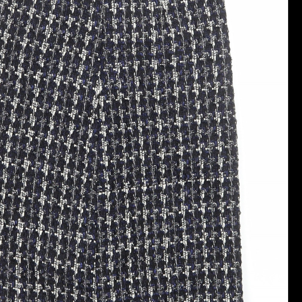 Womens UK Size M Preworn Straight & Pencil Tweed Skirt