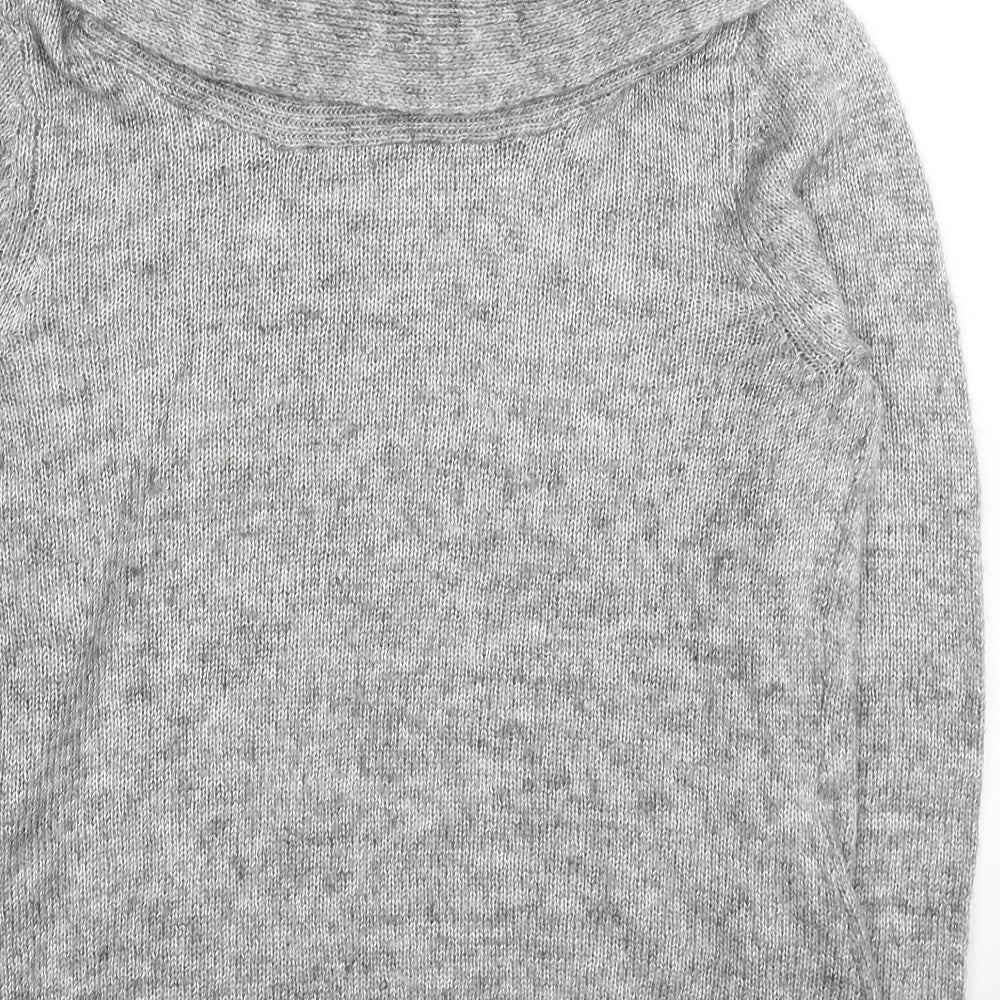 Womens UK Size L Crew Clothing Grey Pullover Jumper