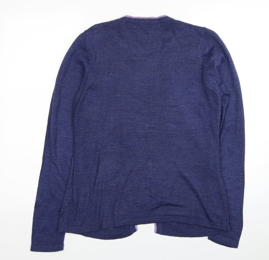 Womens UK Size 10 EWM Purple Pullover Jumper