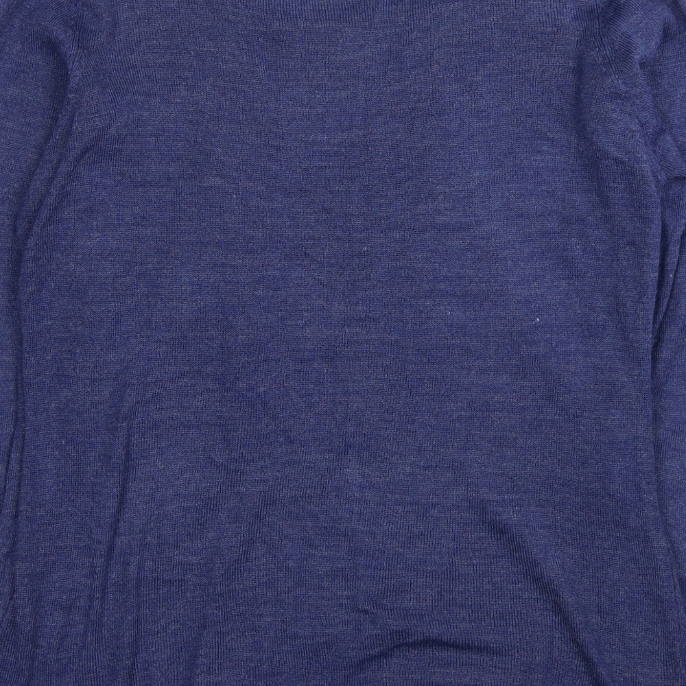 Womens UK Size 10 EWM Purple Pullover Jumper