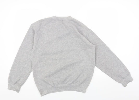 Womens UK Size S Missguided Grey Pullover Jumper