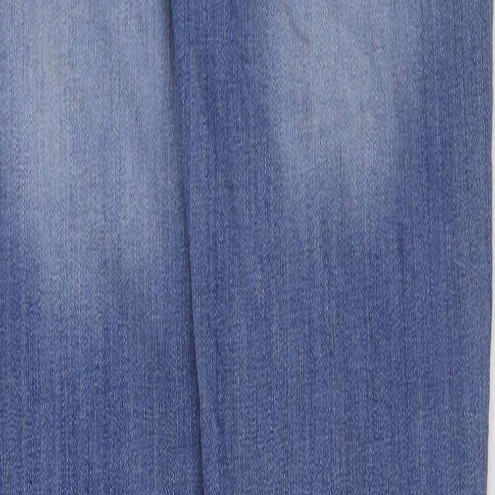 &denim Womens Blue Cotton Skinny Jeans Size 27 in L32 in Regular Button