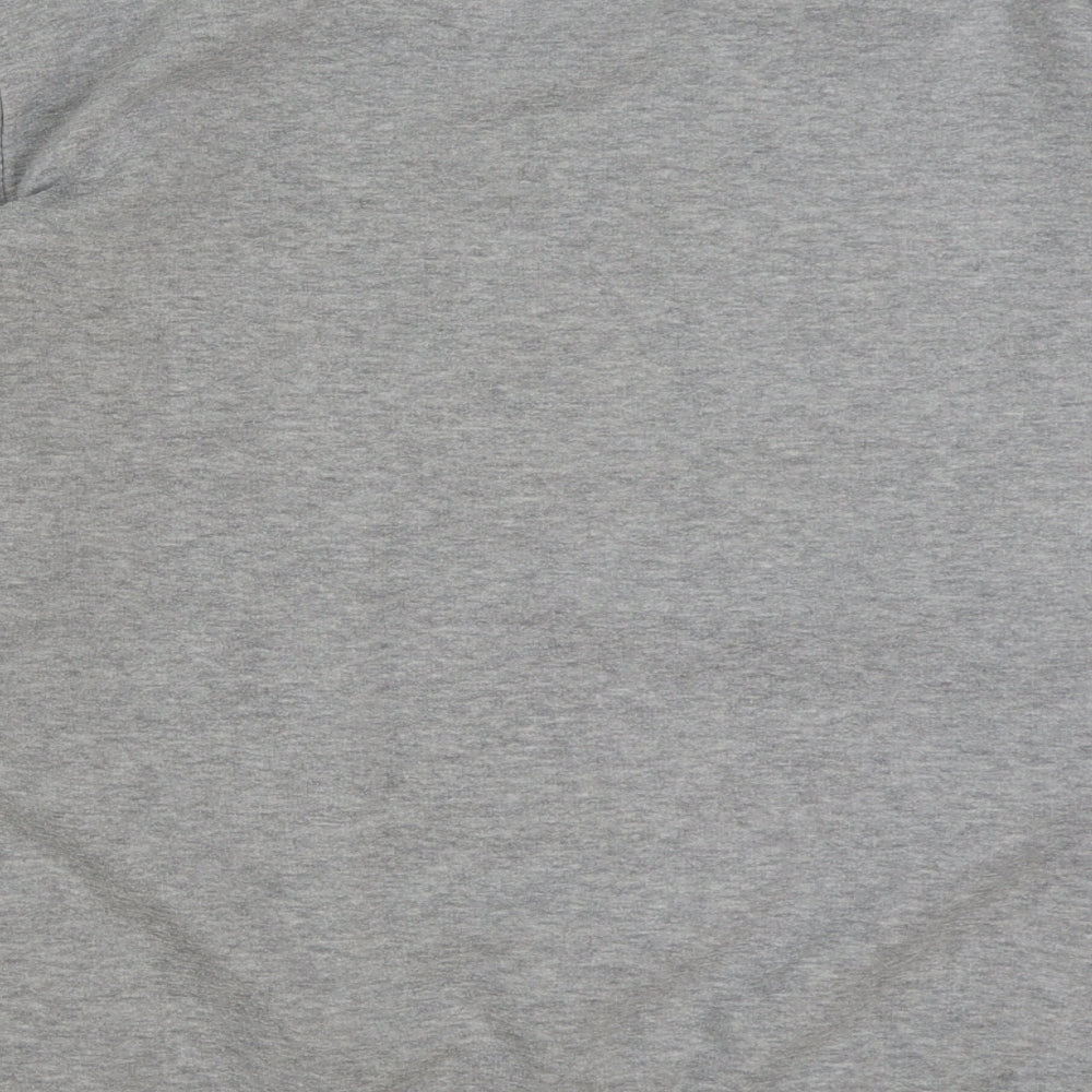 Preworn Womens Grey Polyester Pullover Sweatshirt Size S Pullover