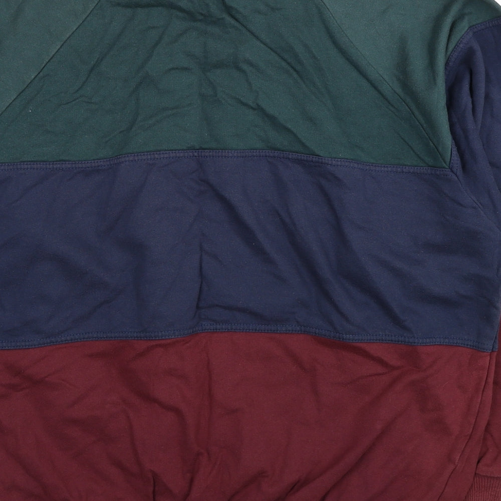 Mens UK Size L Marks and Spencer Multicoloured Pullover Sweatshirt