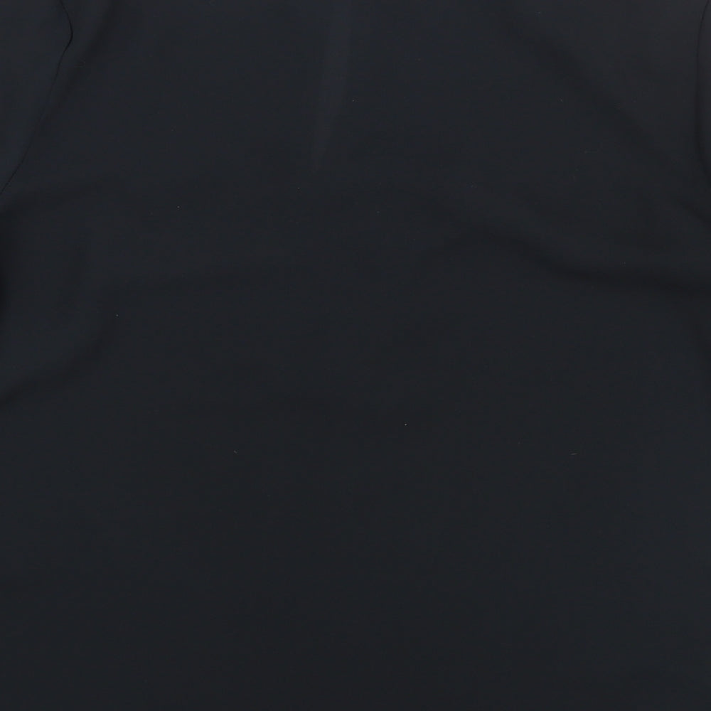 Womens UK Size 6 Marks and Spencer Black Basic Blouse