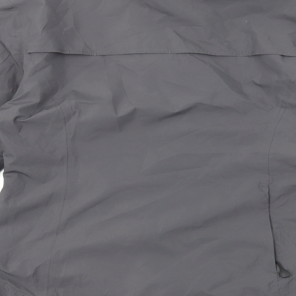 Womens UK Size S Crane Grey Windbreaker Coat