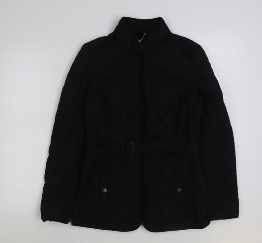 Womens UK Size 10 BHS Black Puffer Jacket