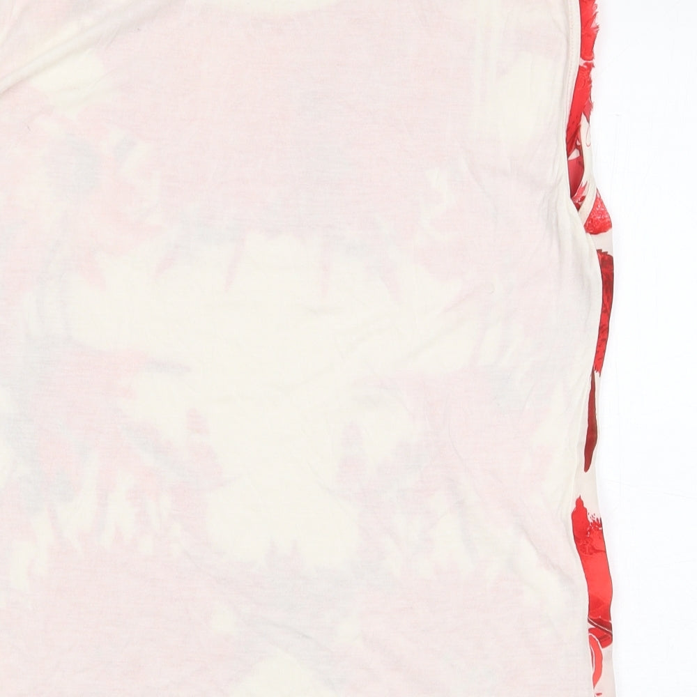 Womens UK Size L Saint Tropez Clothing Red Basic Blouse