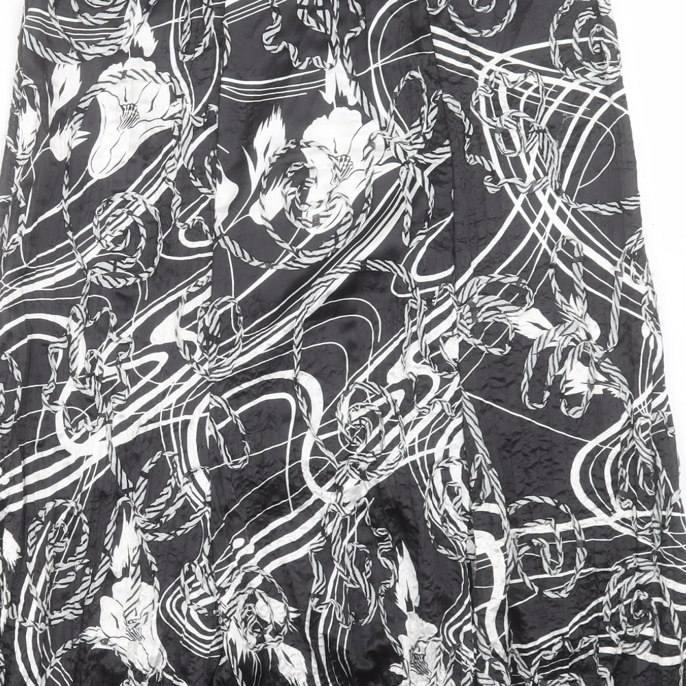 Womens UK Size 14 Saloos A-Line Chiffon Skirt