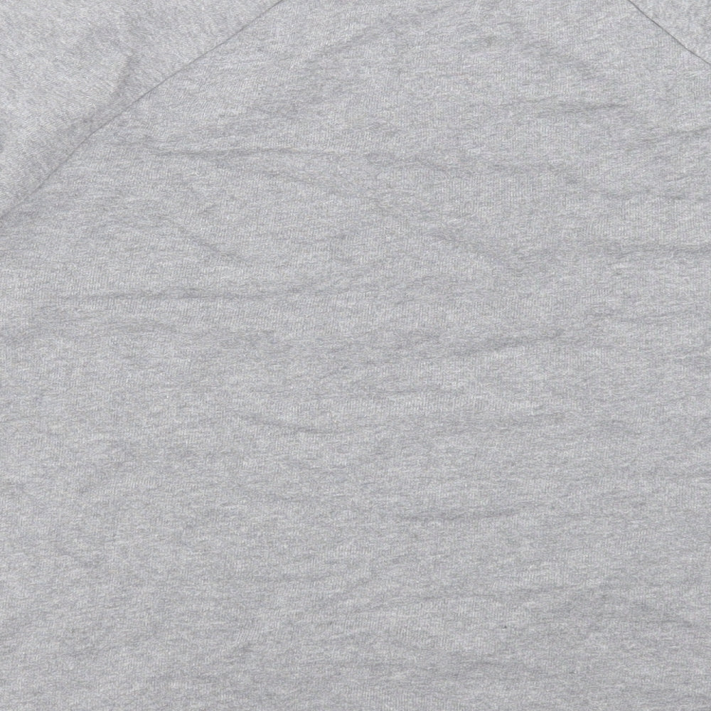 Matalan Womens Grey Cotton Pullover Sweatshirt Size 14 Pullover