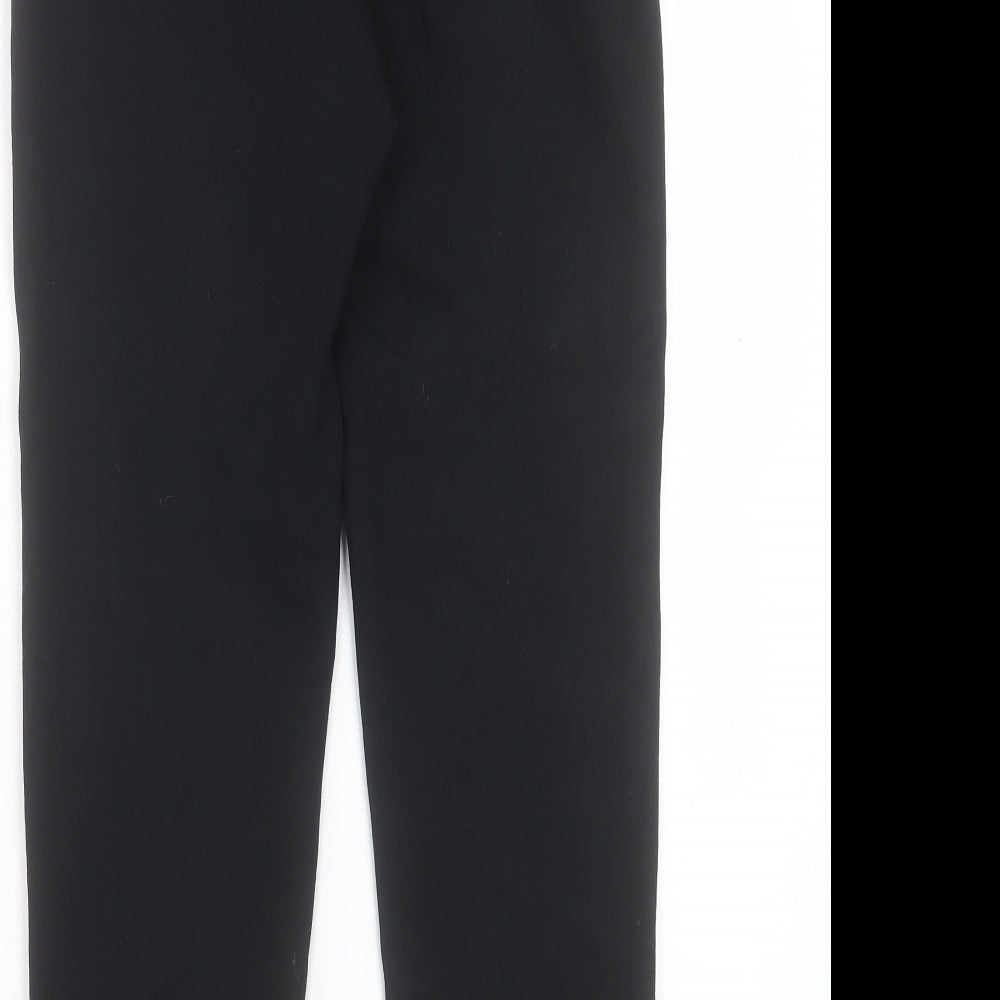 Womens UK Size 8 Marks and Spencer Slim Fit Black Trousers