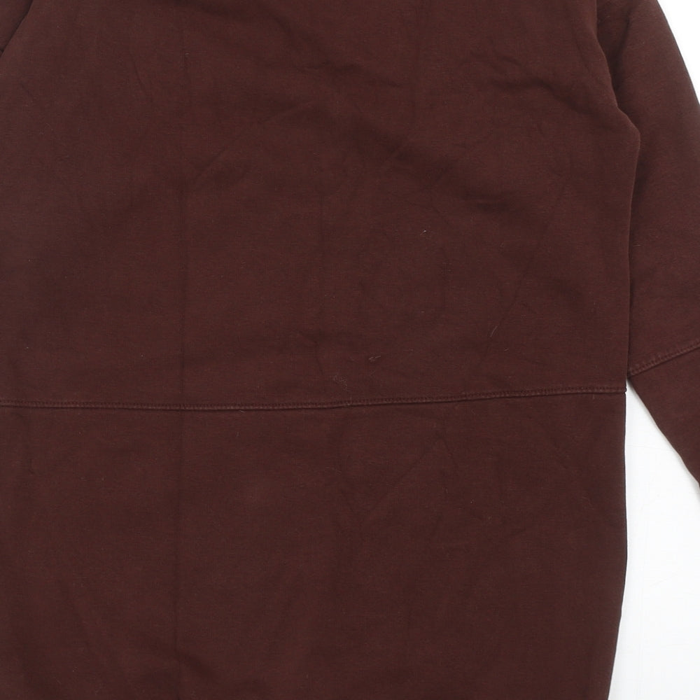 Womens UK Size S NEXT Brown Pullover Sweatshirt