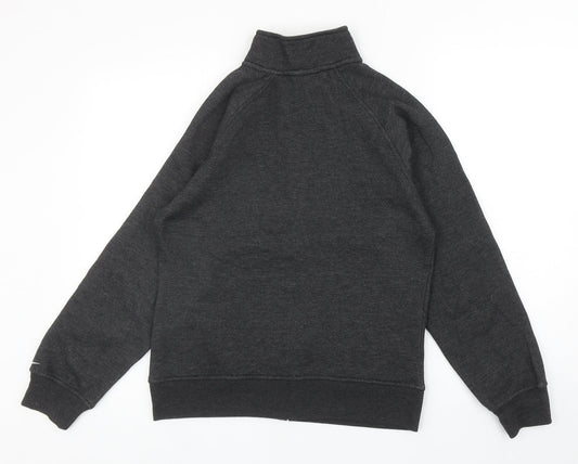 Womens UK Size 10 LA Gear Grey Full Zip Sweatshirt