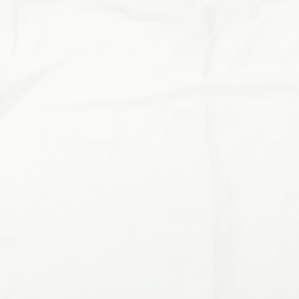 Berkertex Womens White Polyester Basic Button-Up Size 20 Collared