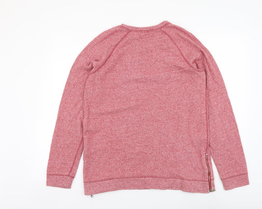 Gap Womens Red Cotton Pullover Sweatshirt Size M Pullover