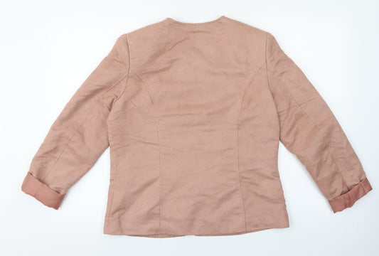 Womens UK Size 12 Damart Pink Jacket