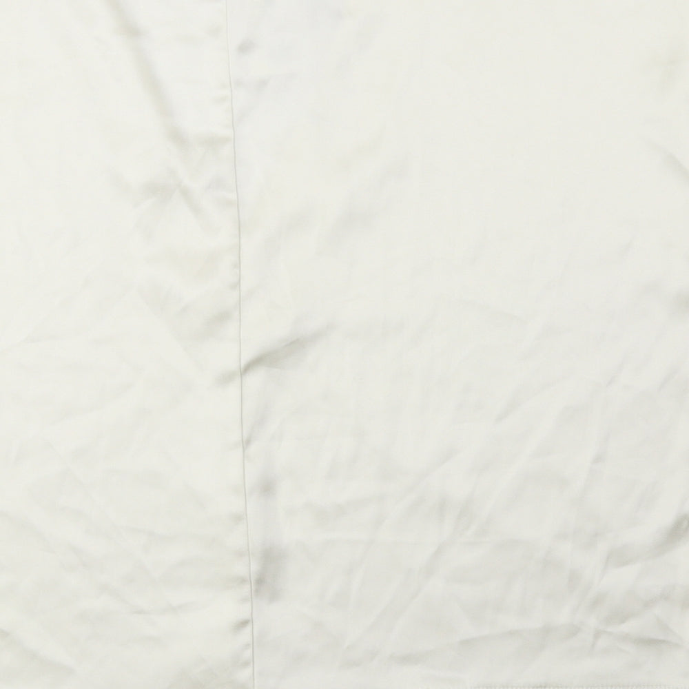Womens UK Size S Zara White Basic Blouse