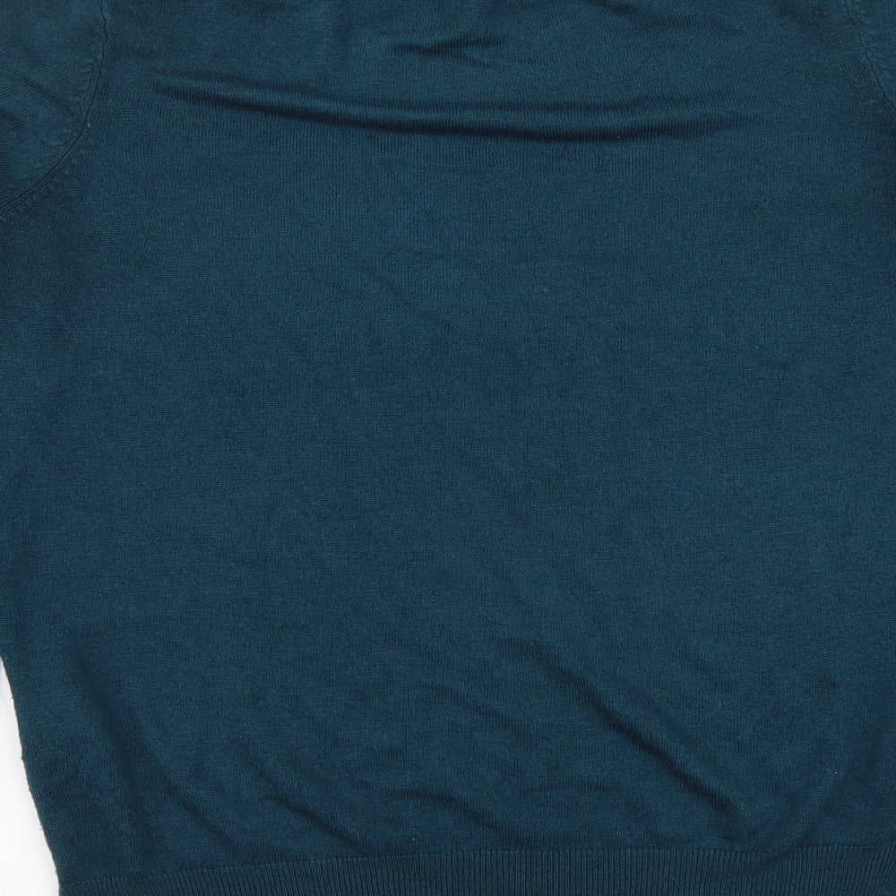 Womens UK Size 12 F&F Blue Pullover Jumper