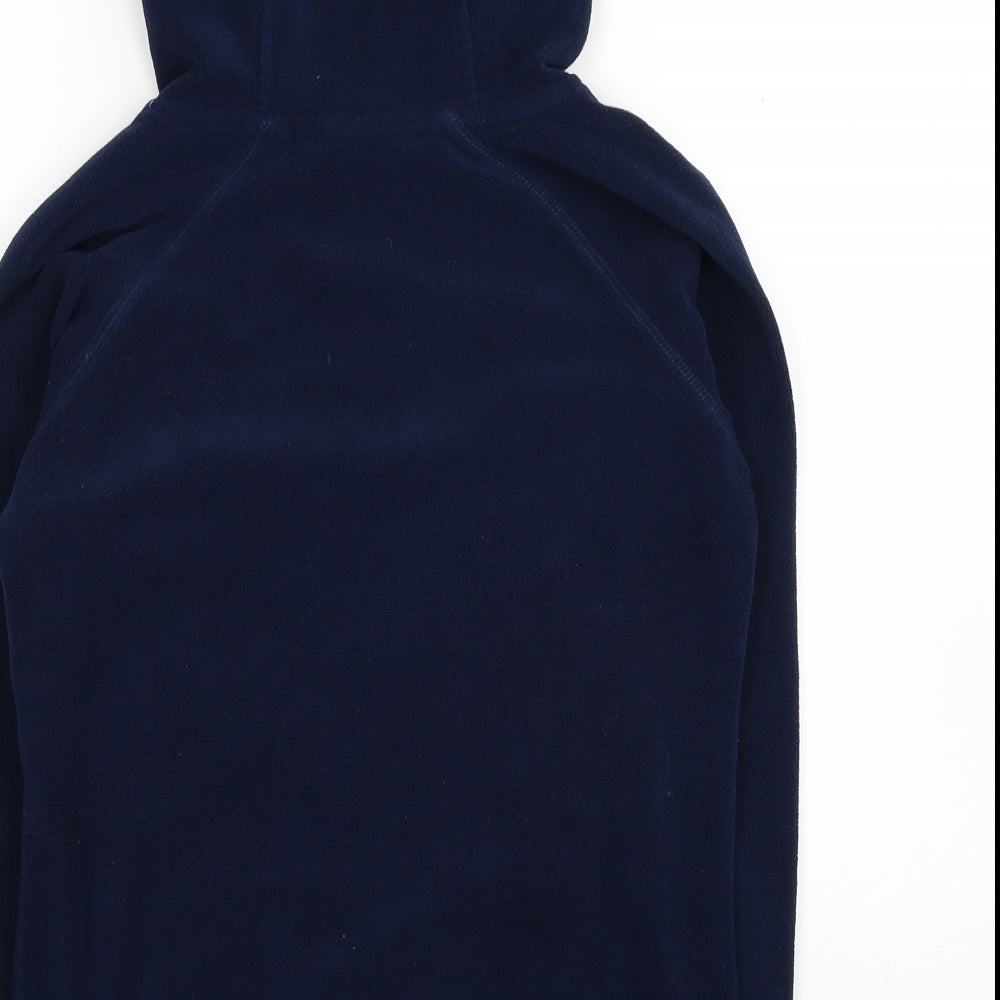Womens UK Size 8 Hi Gear Blue Pullover Hoodie