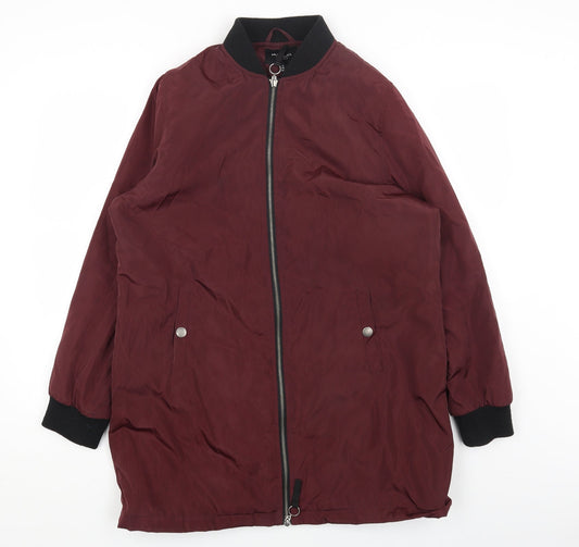 Womens UK Size L Brave Soul Red Puffer Jacket