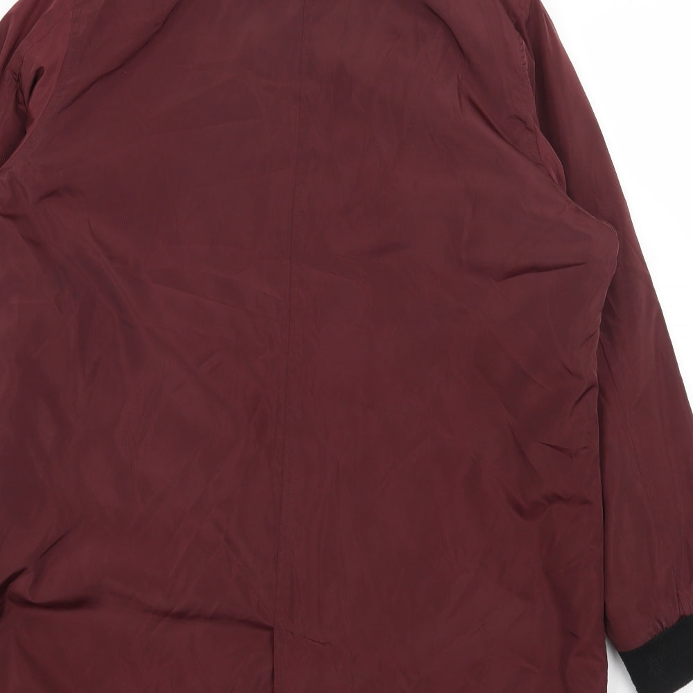 Womens UK Size L Brave Soul Red Puffer Jacket
