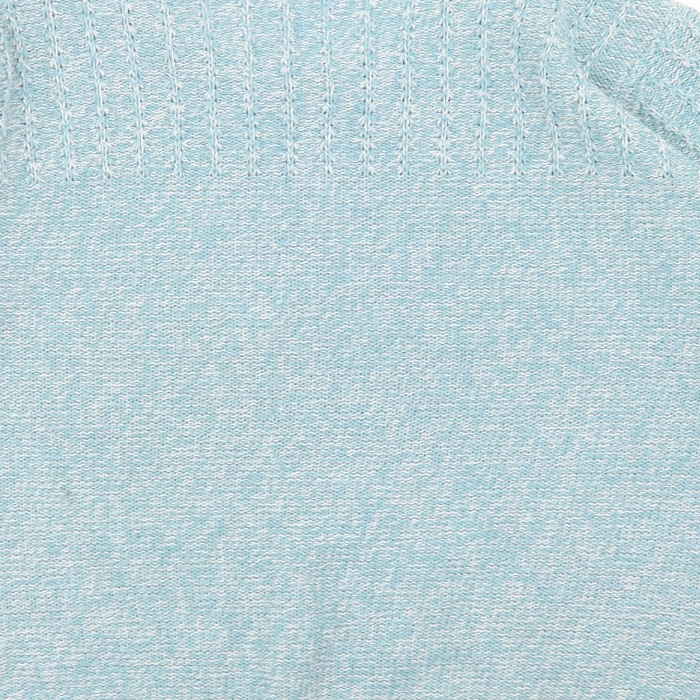 Womens UK Size L EWM Blue Pullover Jumper