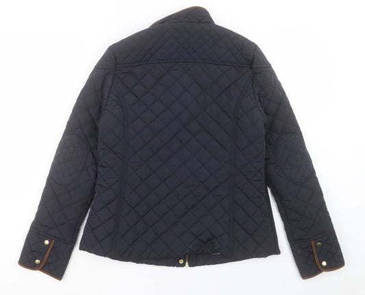 F&F Womens Blue Jacket Size 10 Zip